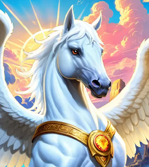 Almighty Pegasus slot at Modo Casino
